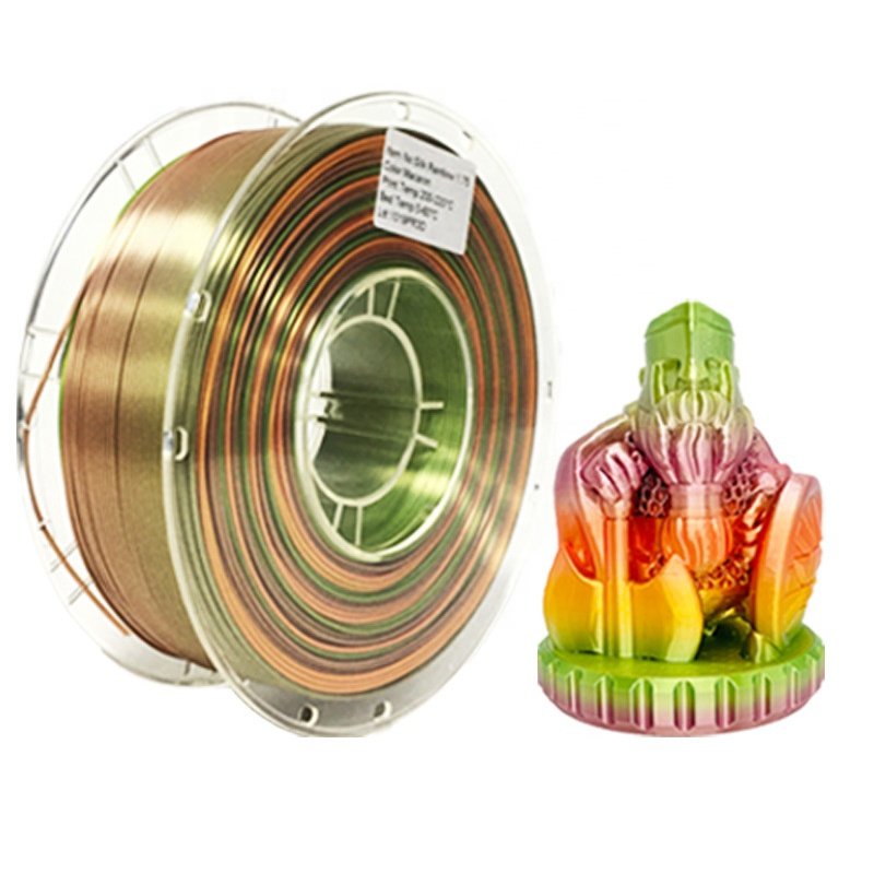 Rainbow Pla Easy Go Filament 1.75Mm 1Kg Plastic Rods 3D Printing Filaments Extruded Plastic PLA Rods