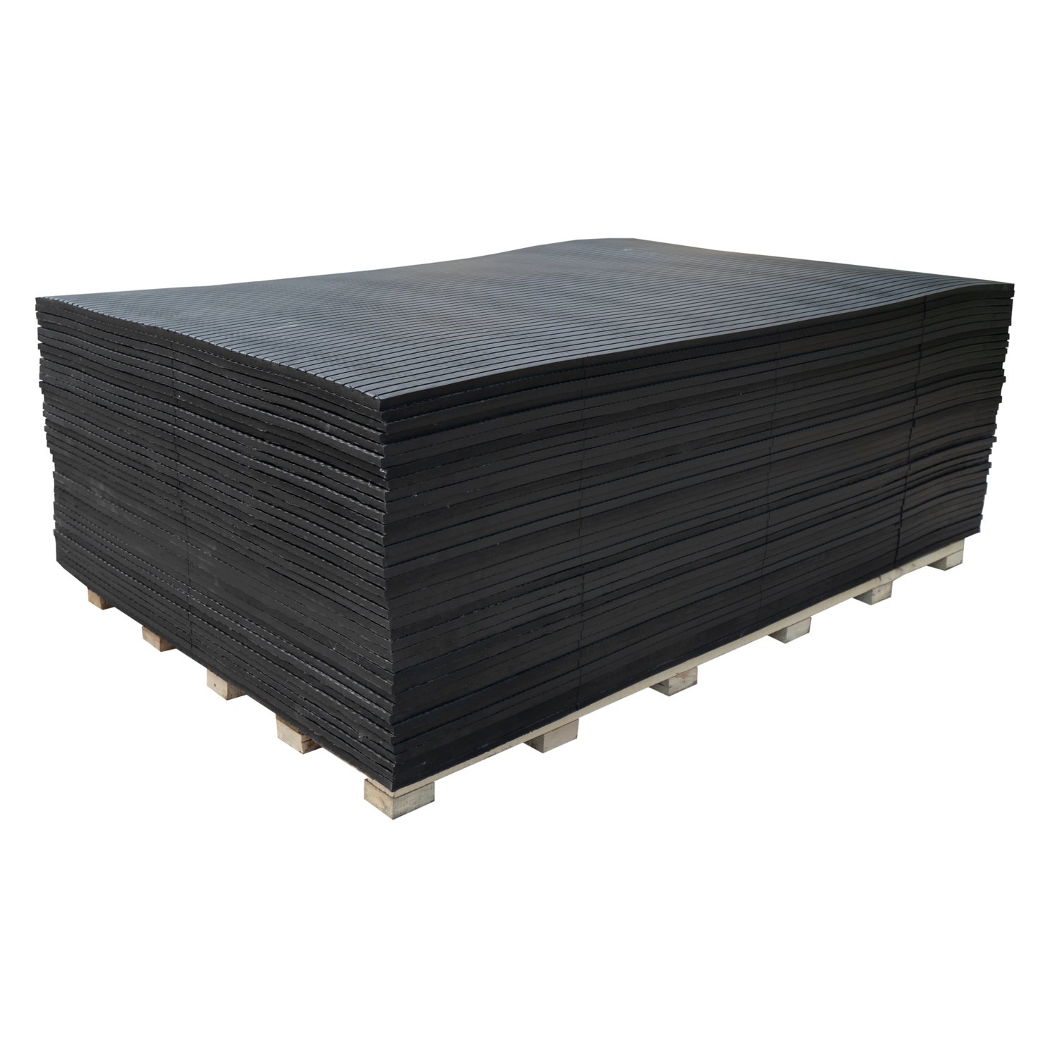 12/17/19mm Rubber Mats For Cows Anti Slip T-Pattern Horse Rubber Mats for Animal Cow Mat Rubber With Moulding
