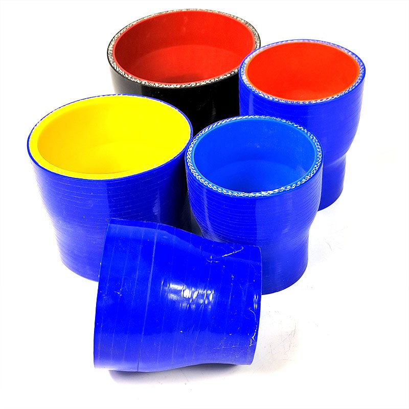 Automobile radiator elbow black blue car silicone turbo coolant hose for truck automotive rubber hose pipe customized