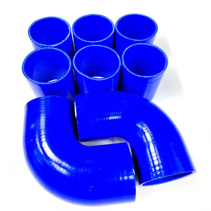 Automobile radiator elbow black blue car silicone turbo coolant hose for truck automotive rubber hose pipe customized