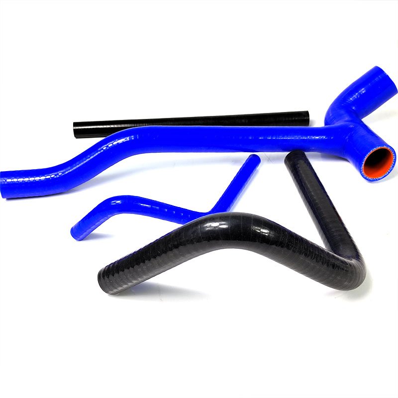 Automobile radiator elbow black blue car silicone turbo coolant hose for truck automotive rubber hose pipe customized