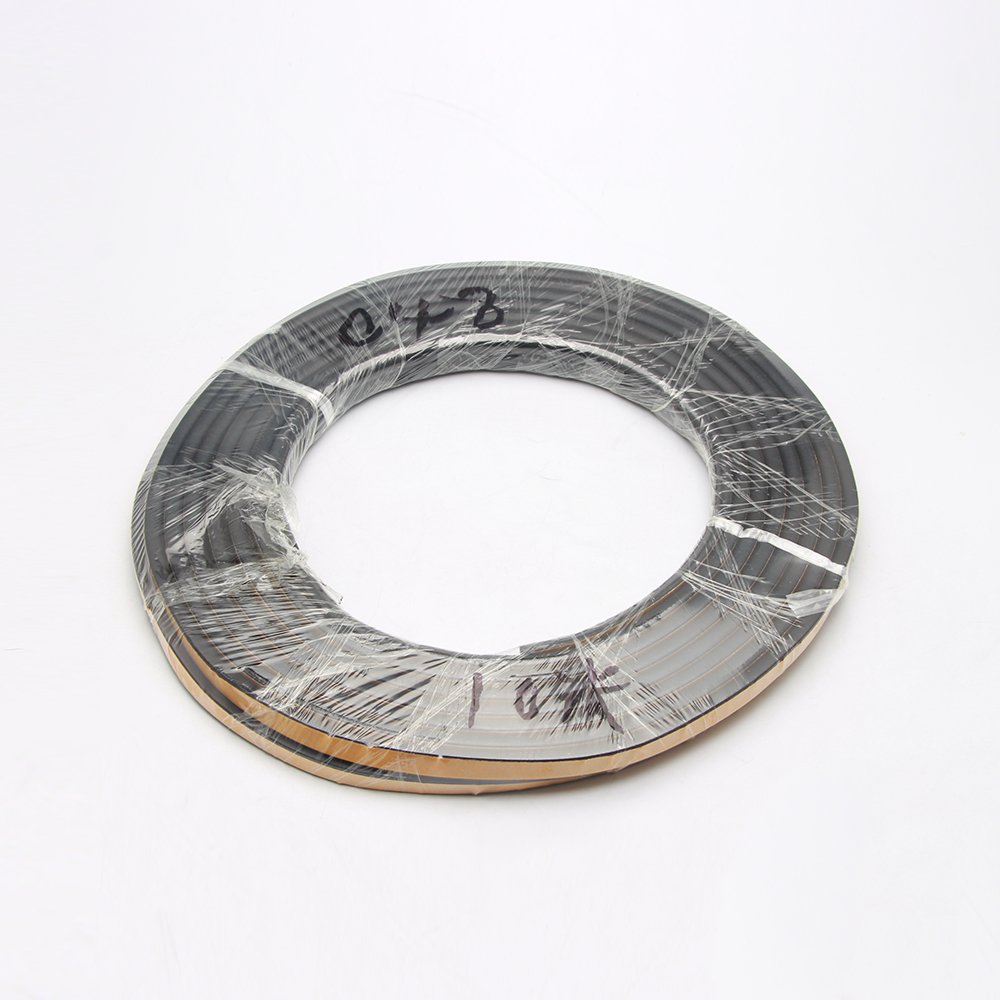 MFT1048 High Temperature Resistance Wear Rubber Sealing Strip D Shape NBR EPDM Rubber Car Sunroof Strip Seals