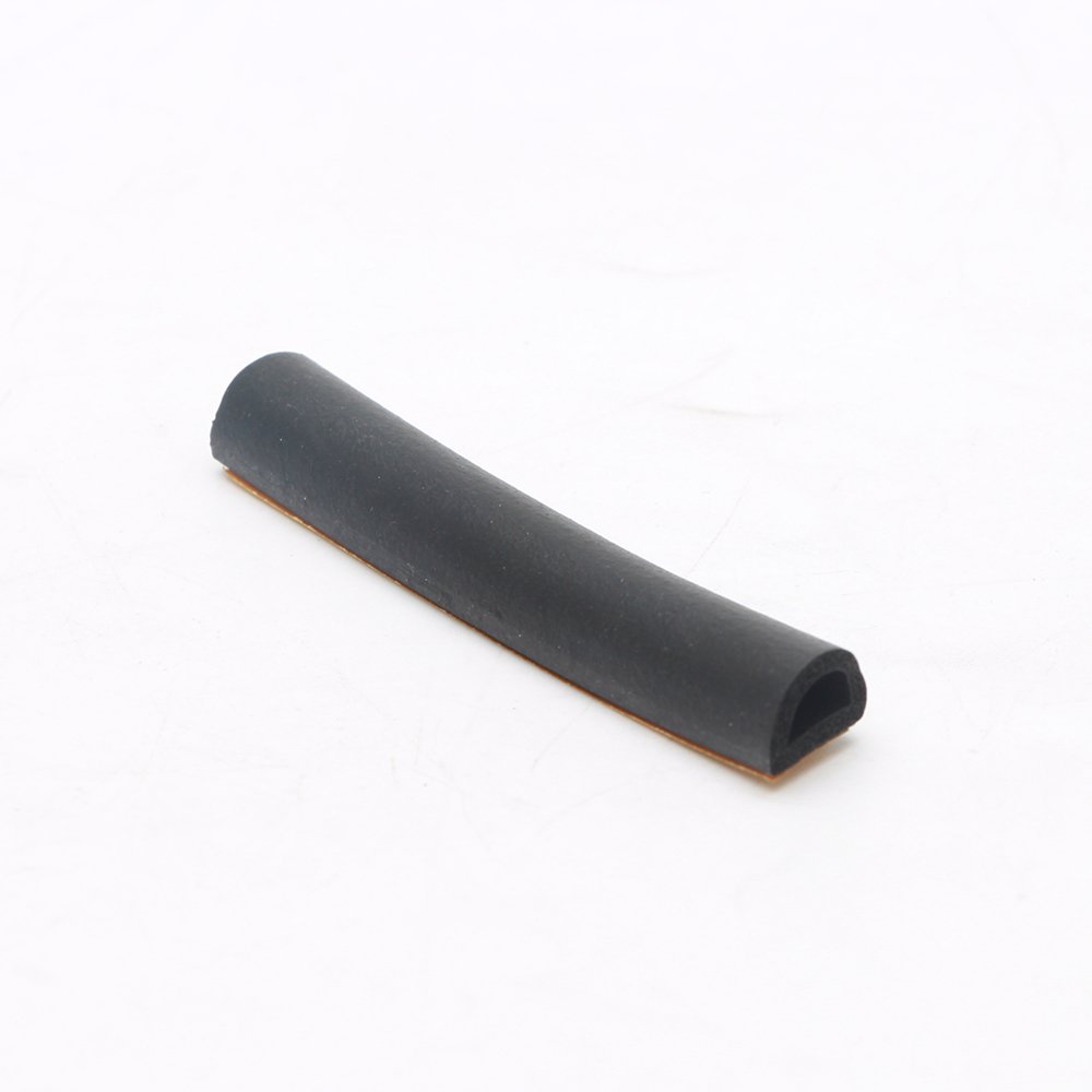 MFT1048 High Temperature Resistance Wear Rubber Sealing Strip D Shape NBR EPDM Rubber Car Sunroof Strip Seals