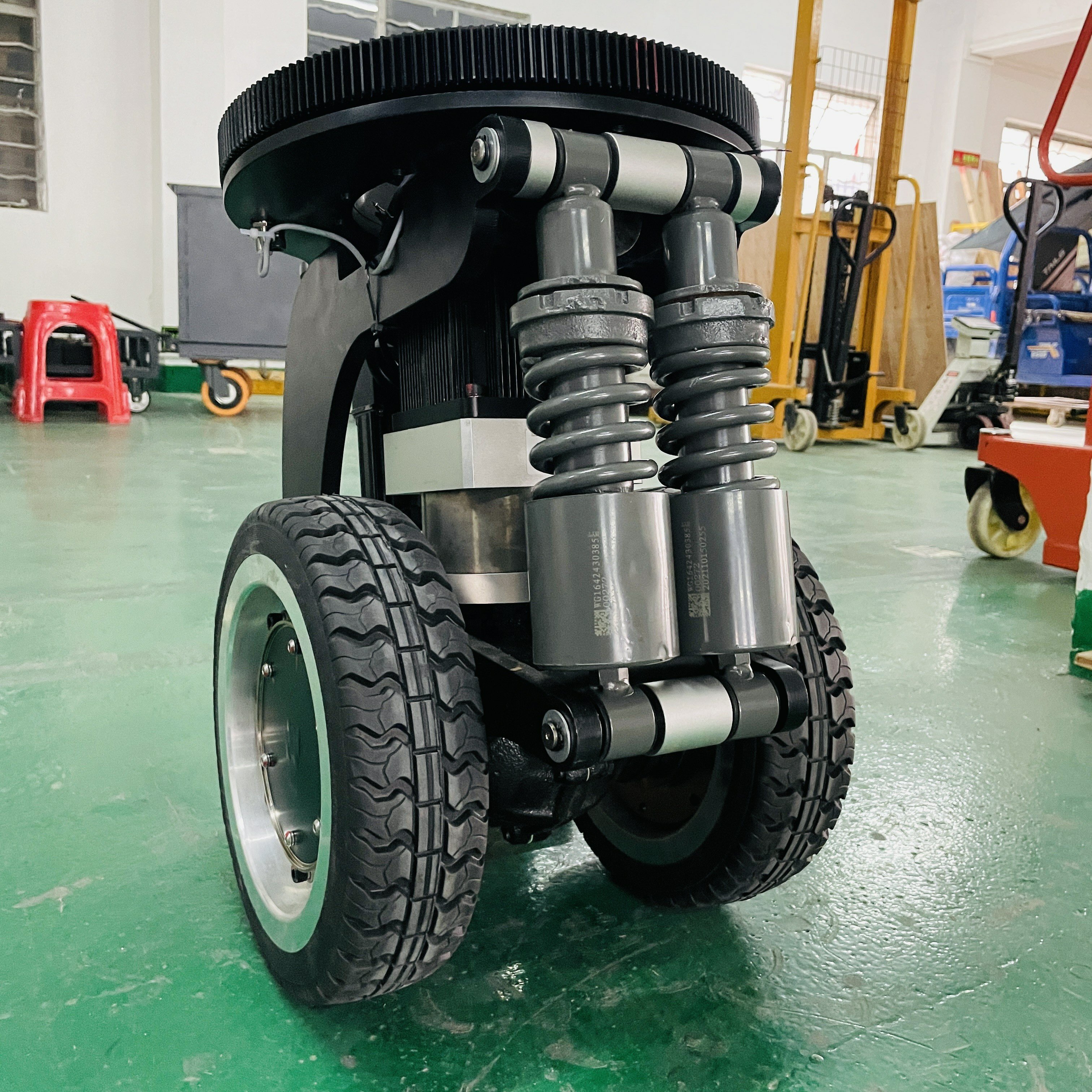 Customized 3000 kg AGV Wheel Drive With Steering And Traction Motor Driver