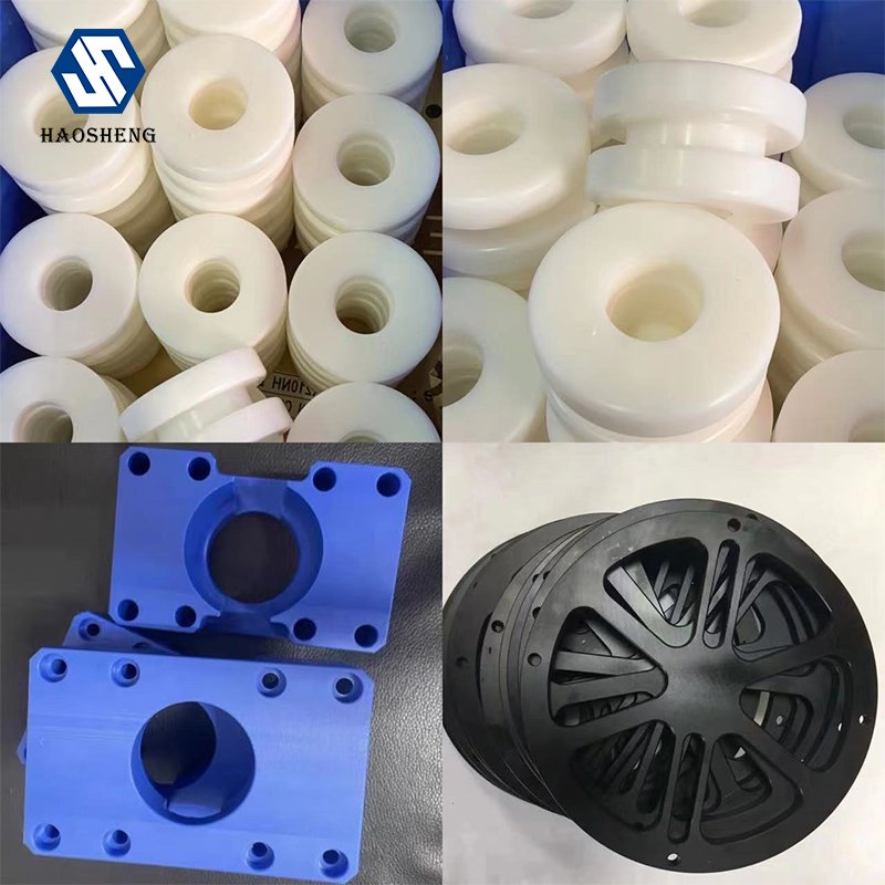 supplier plastic product nylon sheet pa66 mc nylon rod mc pulley spur gears nylon gear rack sheet
