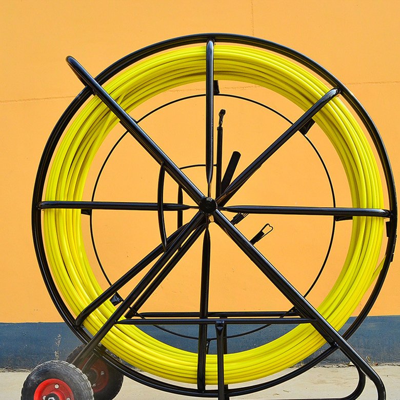 11mm 14mm 16mm FRP Fiberglass Conduit Duct Rodder Snake Rod Cable Pulling Laying