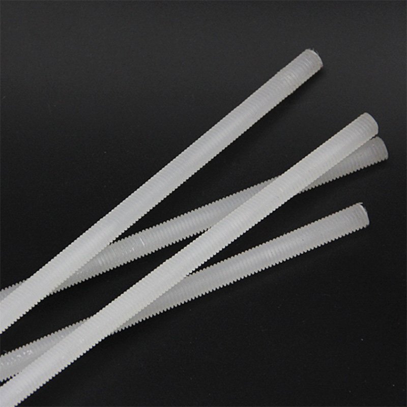 Plastic rods nylon threaded rod