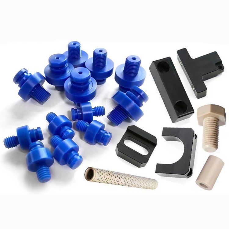 Customized plastic parts peek uhmwpe pom nylon ptfe plastic parts processing manufacturer