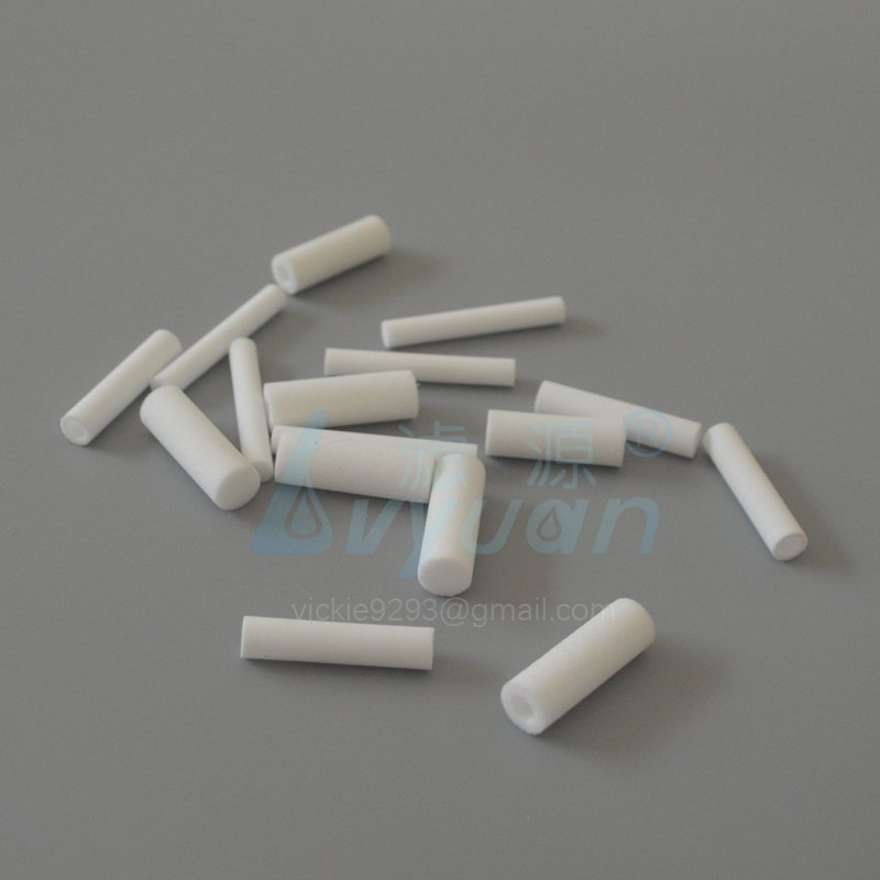 0.5 1 5 10 25 50 100 microns porous Powder Filter Polypropylene Polyethylene PP PE plastic sintered filter