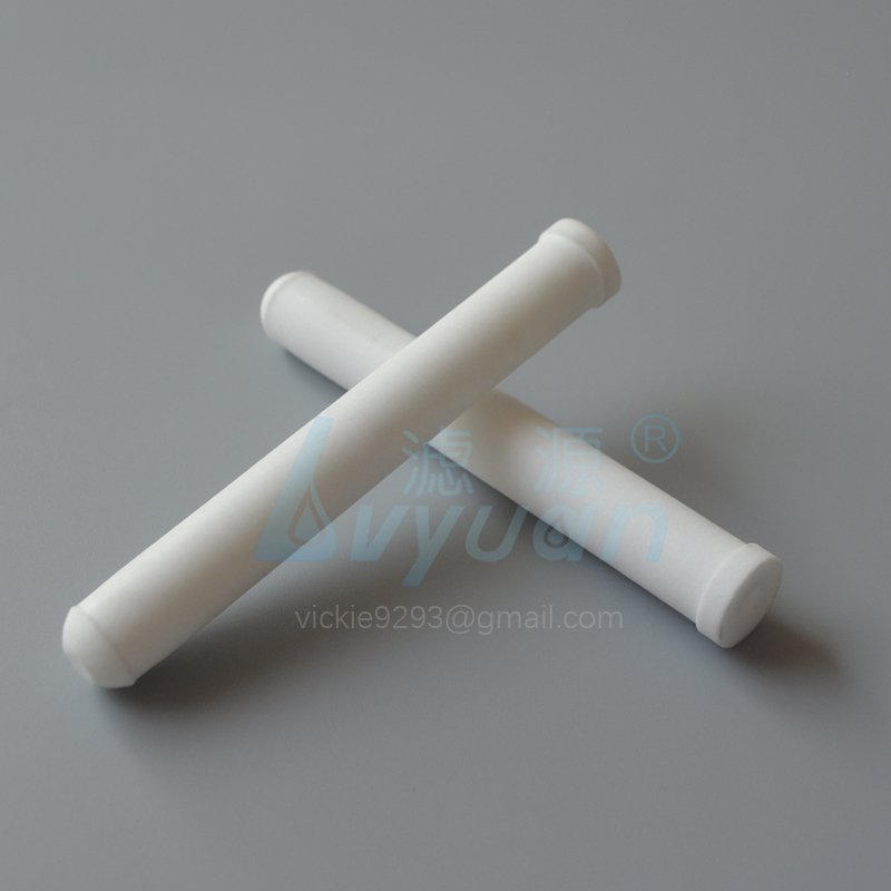 0.5 1 5 10 25 50 100 microns porous Powder Filter Polypropylene Polyethylene PP PE plastic sintered filter