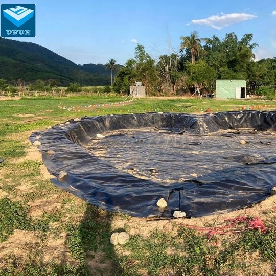 Flexible EPDM Rubber Sheet 2mm 1mm Flexible Epdm pond liner cut pieces garden fish pond liner