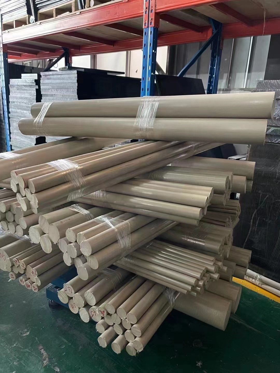 iPEEK Custom Virgin Material High Density Peek Tube Round Bar PEEK Sheet Rod for Engineering Plastic