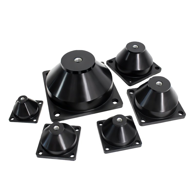 Metal Combined Rubber Mounts Shear-Type Vibration Isolators Floor Mount Shear Mounts