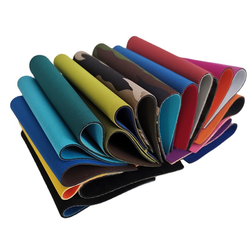3mm 5mm 6mm Neoprene Fabric Polyester Nylon Spandex Breathable Waterproof Chloroprene Rubber
