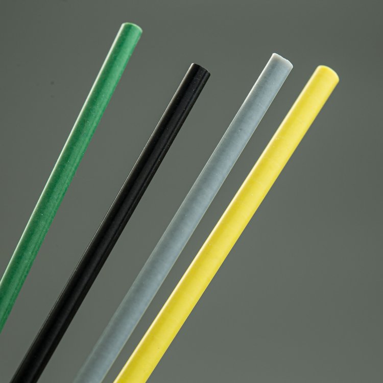 Plastic rod PTFE extrude rod plastic stick chemical resistant fluoroplastic extruded PTFE rod