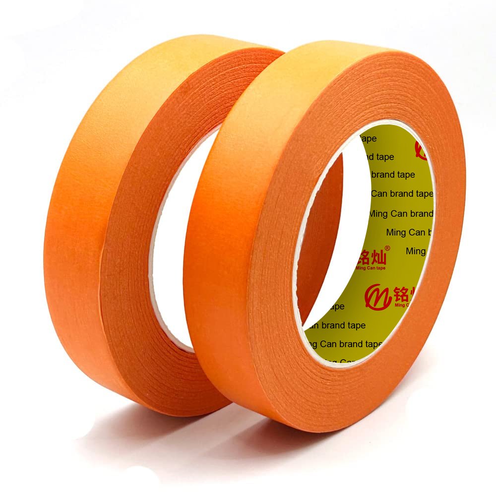 Orange Paper Masking Paper Tape For Painter