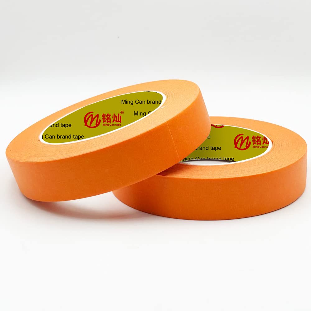 Orange Paper Masking Paper Tape For Painter