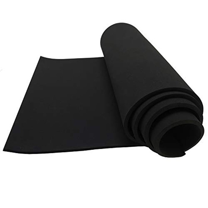 Heat Resistant Foam Rubber Sheet with High Friction
