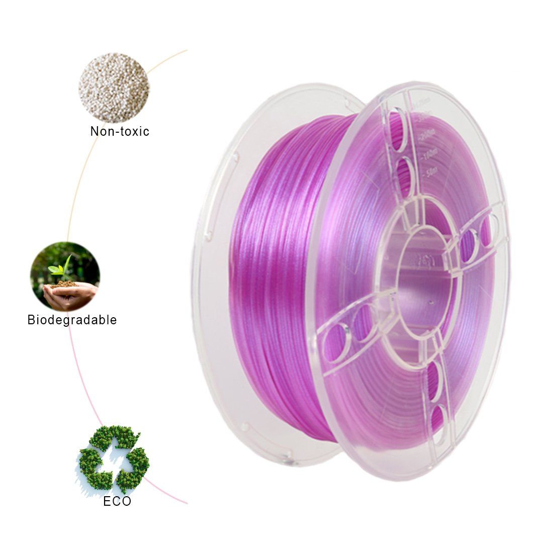wholesale PLA filament 1.75mm 3d printer filament pla chameleon 3d filament 3d printing plastic rods