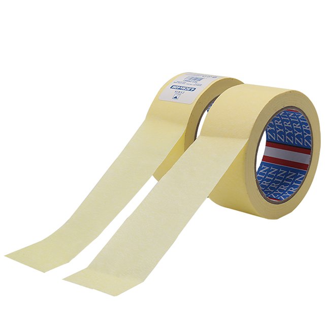 Bailida Width 2inch 24mm 36mm 48mm yellow cheap automotive crepe paper base spray painting masking tape