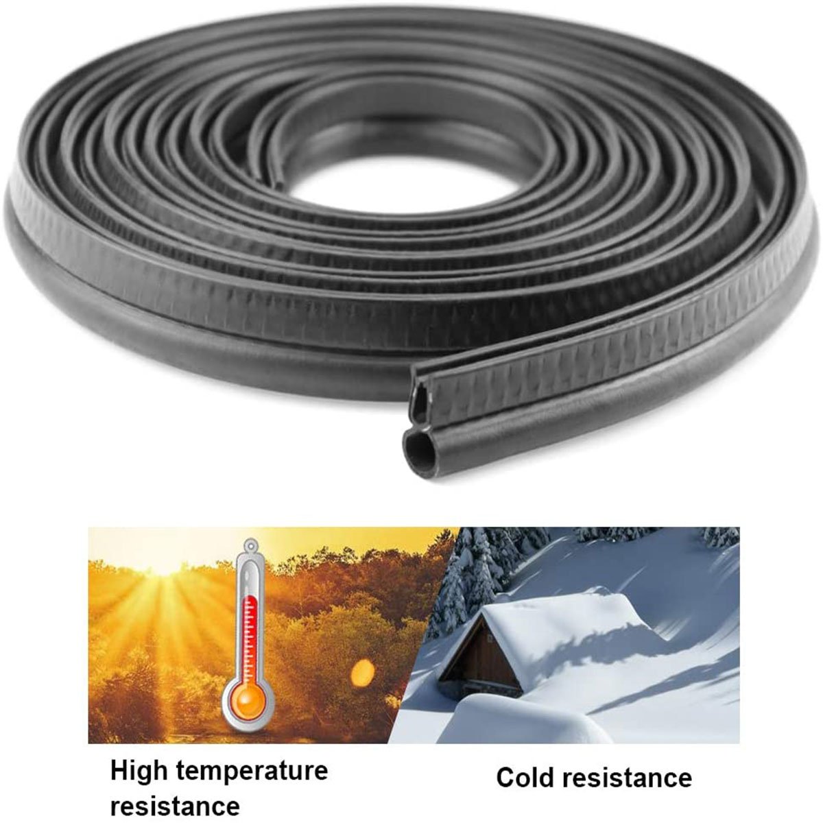 Door Rubber Weatherstrip rubber seal strip for car door Trim s Automotive Weather Stripe