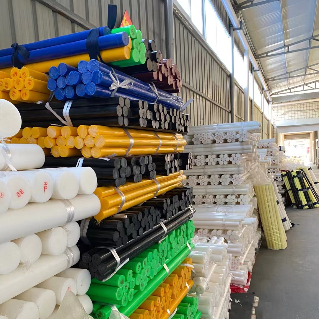 wear resistant and oil containing fishing rod black white plastic bar extruder manufacturer nylon rod