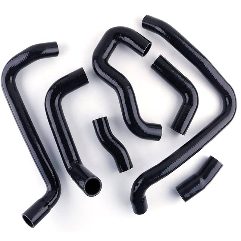 Silicone Heater Coolant Radiator Hose Joiners Clamps Kit For MAZDA MIATA MX5 1.8L 94-97 Turbo