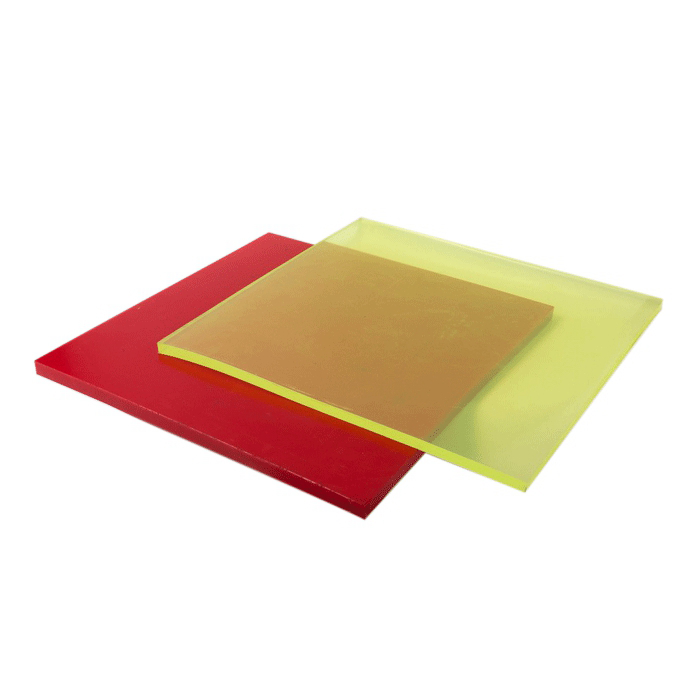 PU sheet transparent polyurethane thickness 0.5-10mm urethane flat sheet plastic casting polyester silicone rubber sheet