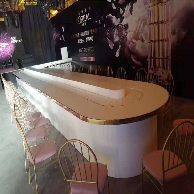 Cosmetic display stand rotating display stand