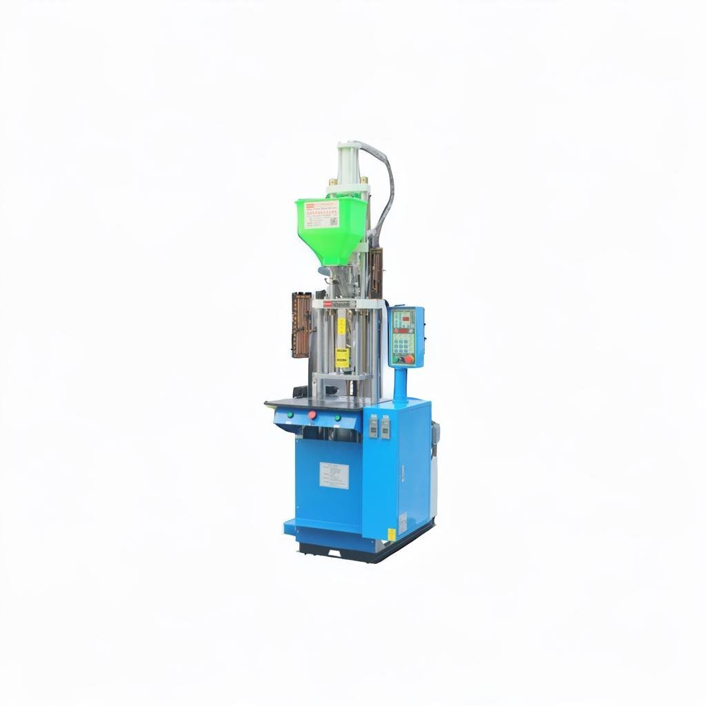 Bestseller Two Colors And Two Materials Tabletop Vertical Injection Molding Machine For Usb Data Cable Charger