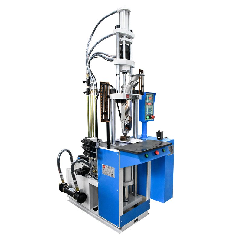 Bestseller Two Colors And Two Materials Tabletop Vertical Injection Molding Machine For Usb Data Cable Charger