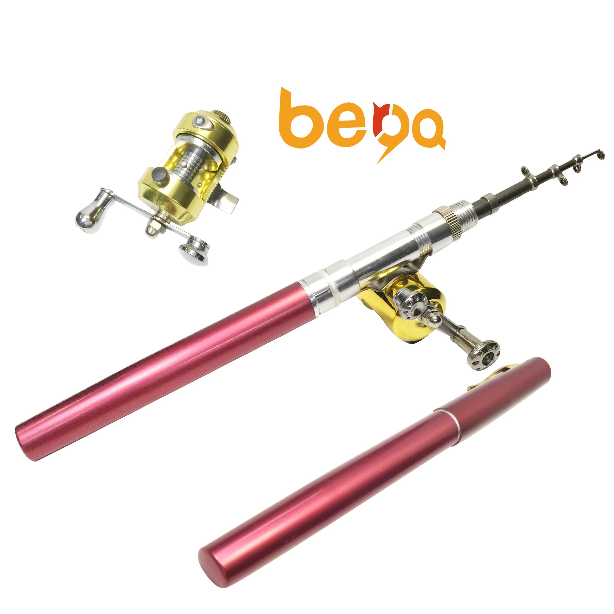 Pen Fishing Rod Set Pen Shape Fishing Rod With Reel