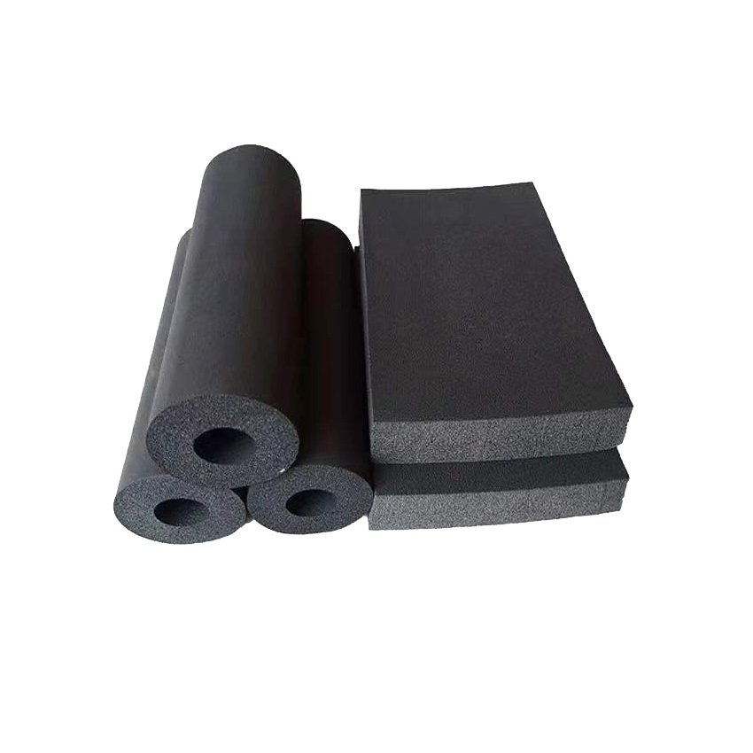 Direct Selling 2 Inch Thick Flexible Thermal Insulation Fireproof Rubber Foam Roll NBR Sheet For Air Conditioner Duct