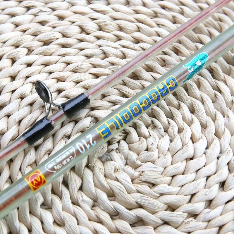 Wholesale OEM 1M-3M Glass Fiber Reinforced Fishing Rod Reinforced Plastic Integrated Plug Rod Solid Road Sub-rod