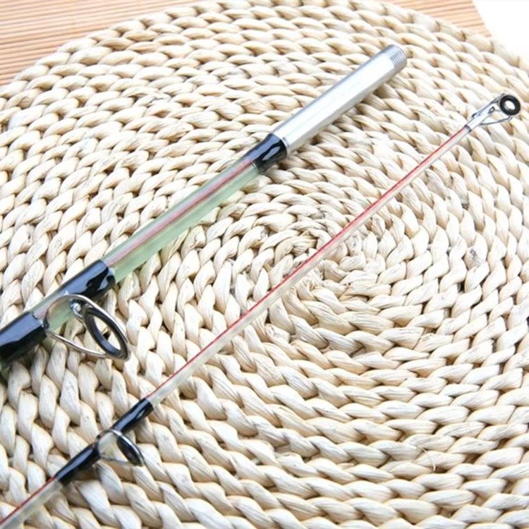 Wholesale OEM 1M-3M Glass Fiber Reinforced Fishing Rod Reinforced Plastic Integrated Plug Rod Solid Road Sub-rod