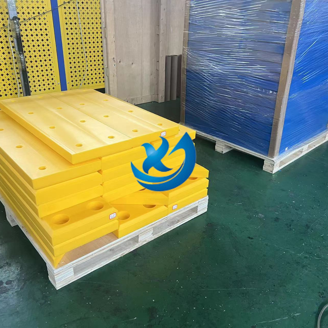 HOT OEM MANUFACTURER UHMWPE Strips Flame-retardant CNC Machine Sheets Shibata marine rubber fender UHMWPE facing pad
