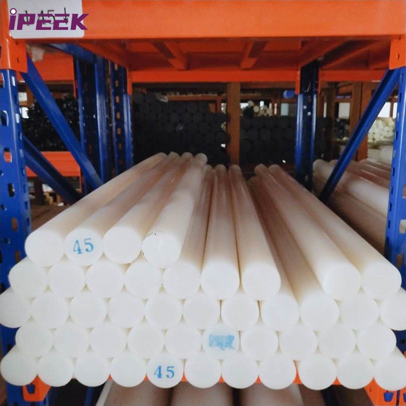 iPEEK Export Japan Polyvinylidene Fluoride Virgin Plastic Plate Sheet Board Block PVDF Rod Bar Stick