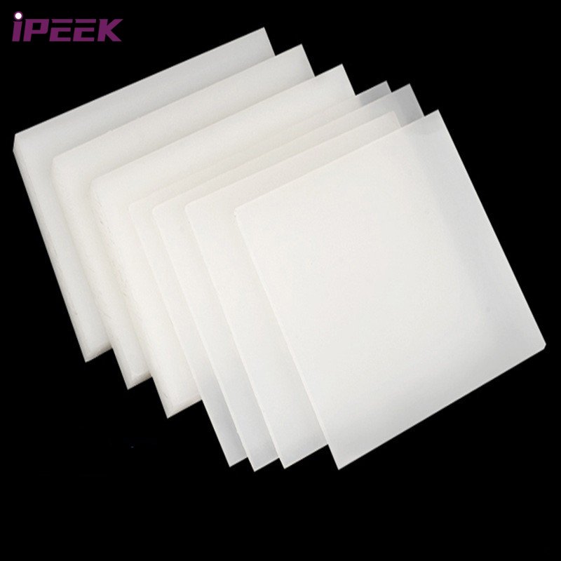 iPEEK Export Japan Polyvinylidene Fluoride Virgin Plastic Plate Sheet Board Block PVDF Rod Bar Stick