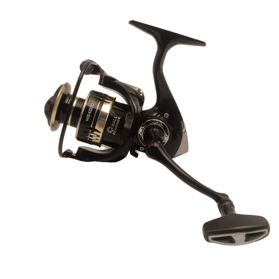 OEM Fast Action Plastic Fishing Reel for Kids for Carp Bass Sea Ice Freshwater Stream Fishing with Durable Composite Handle