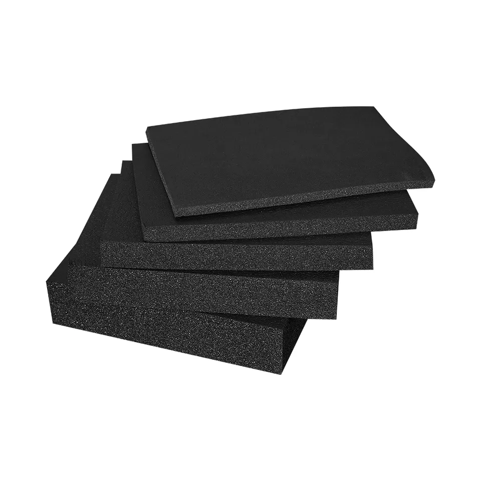 flexible elastomeric black rubber foam insulation roll sheet insulation for elastomeric rubber foam