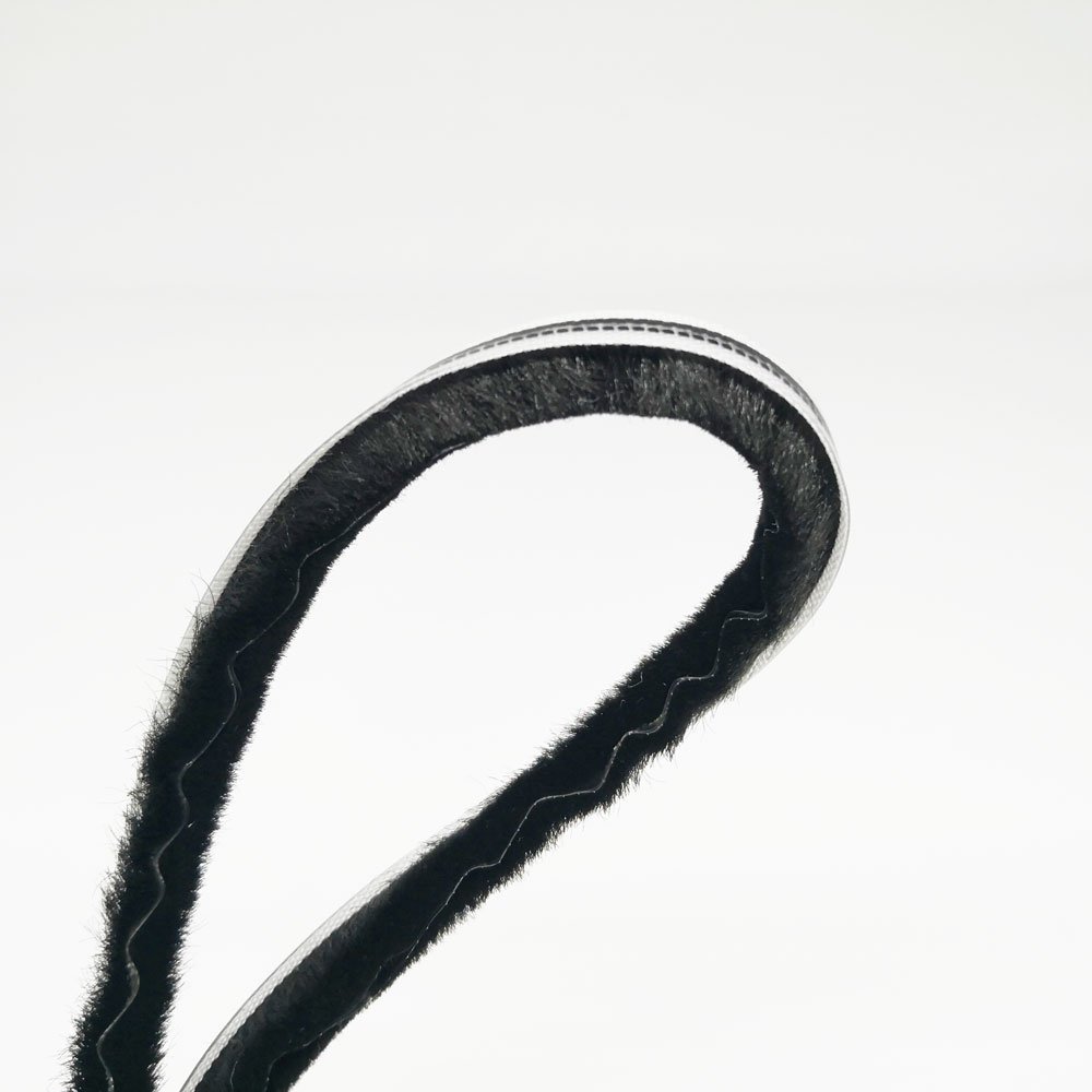 OEM Sample available window rubber weather protector seal strip glass grip strip for window wool pile
