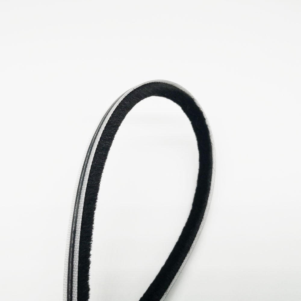 OEM Sample available window rubber weather protector seal strip glass grip strip for window wool pile