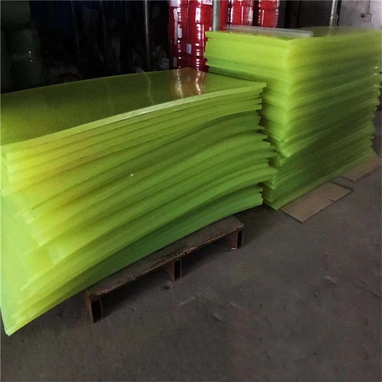2mm/4mm/6mm/8mm/12mm Custom-cut wear-resistant polyurethane sheet PU sheet red or green