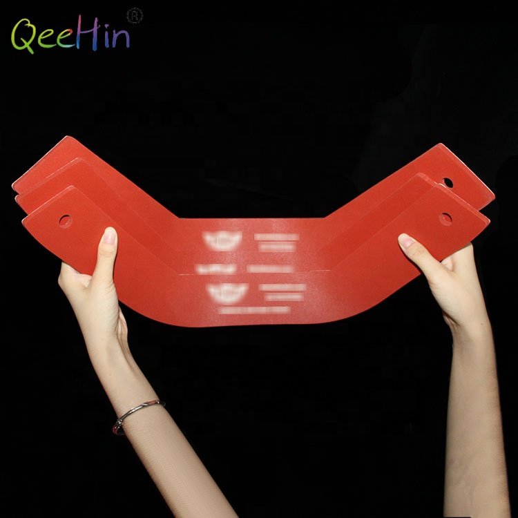 OEM Custom logo silicone rubber sheet rubber pad foam rubber gasket heat resistant red silicone foam sheet