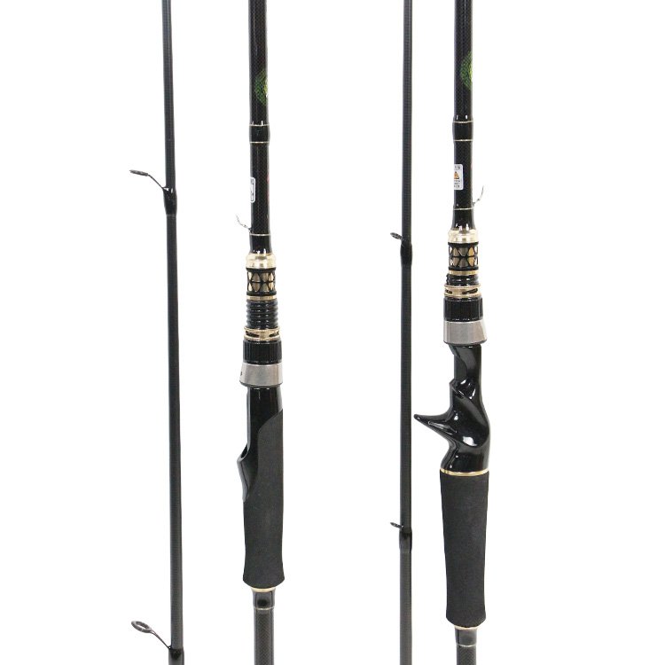 LLC2021 Trout Casting Light 2.1M High Carbon Sea Bass Carbon Fiber Fishing Rods Fuji Parts Rod Fishing Surf Fishing Rod