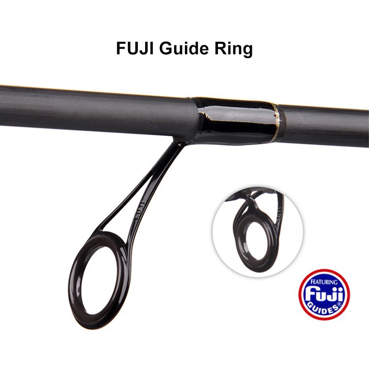 LLC2021 Trout Casting Light 2.1M High Carbon Sea Bass Carbon Fiber Fishing Rods Fuji Parts Rod Fishing Surf Fishing Rod