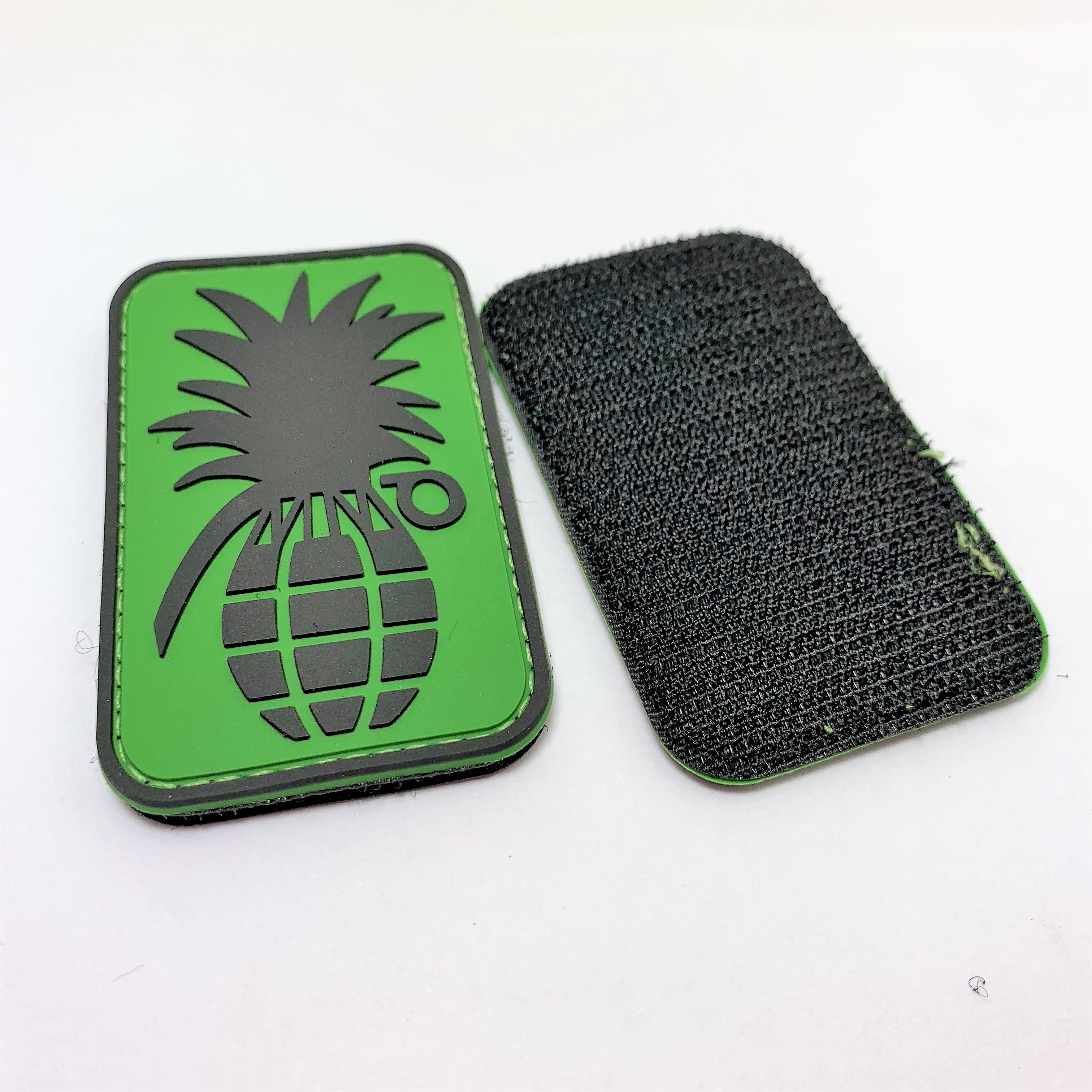 OEM ODM Custom 3D Soft PVC Patches Custom Logo Cheap Hook And Loop Custom Logo PVC Patch Maker