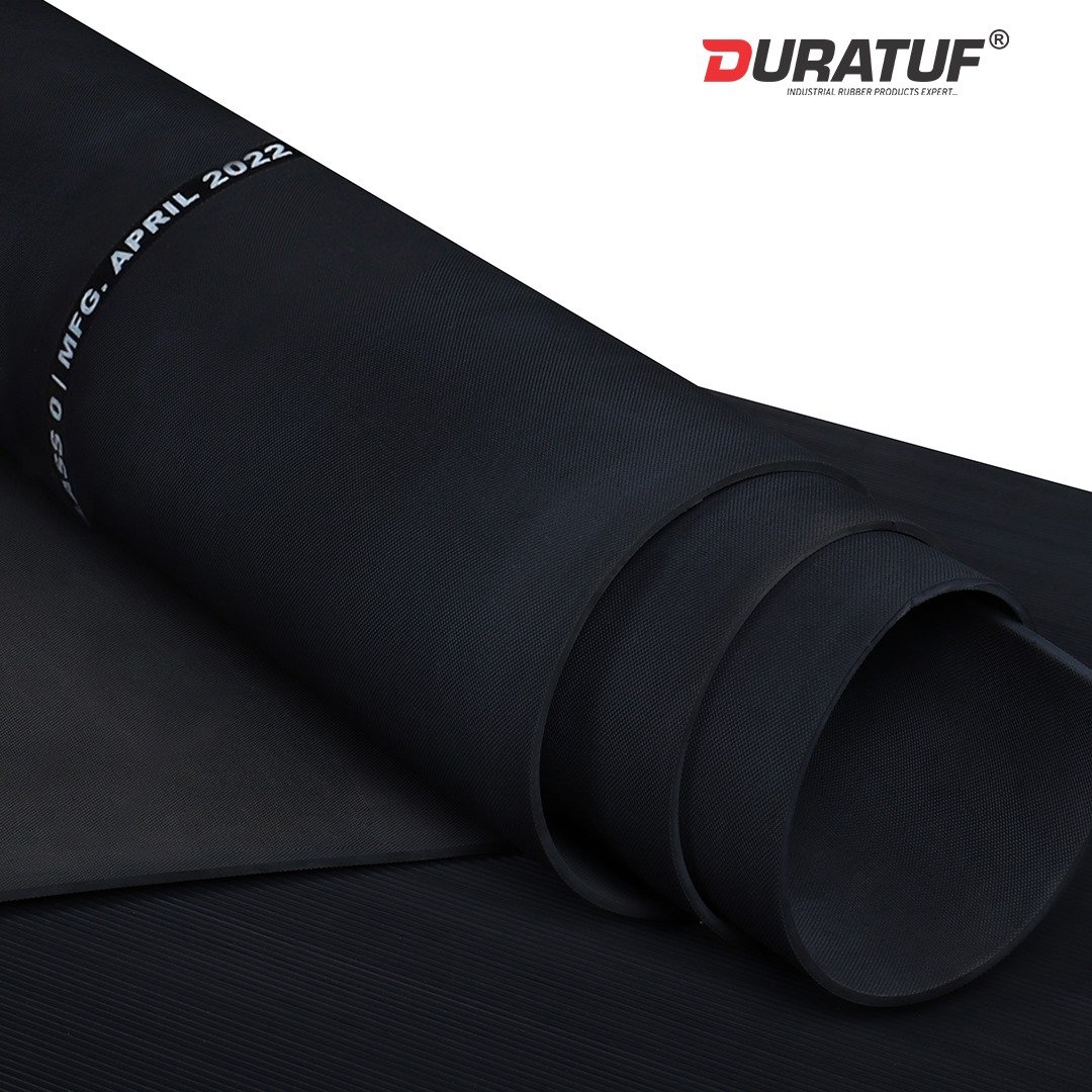 Heavy-Duty ASTM Class 1 Type-II Insulating Mats Wear-Resistant Anti-Slip Rubber Sheet Lightweight Flooring Sheet