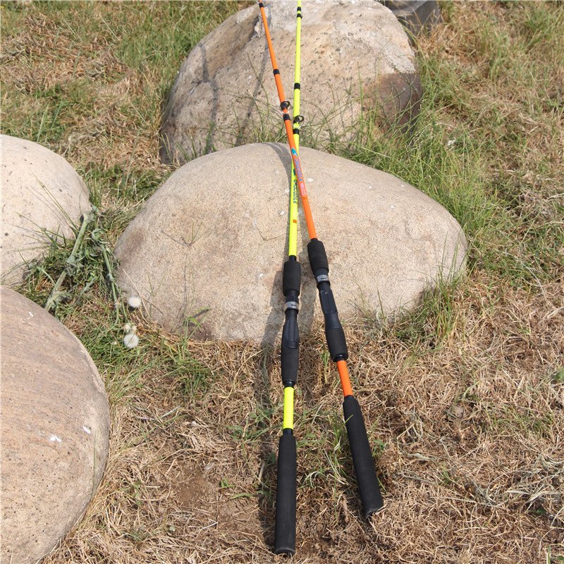 Byloo hollow body tip solid fiber fishing rod solid carbide rod solid plastic rods 2.7m casting or spinning