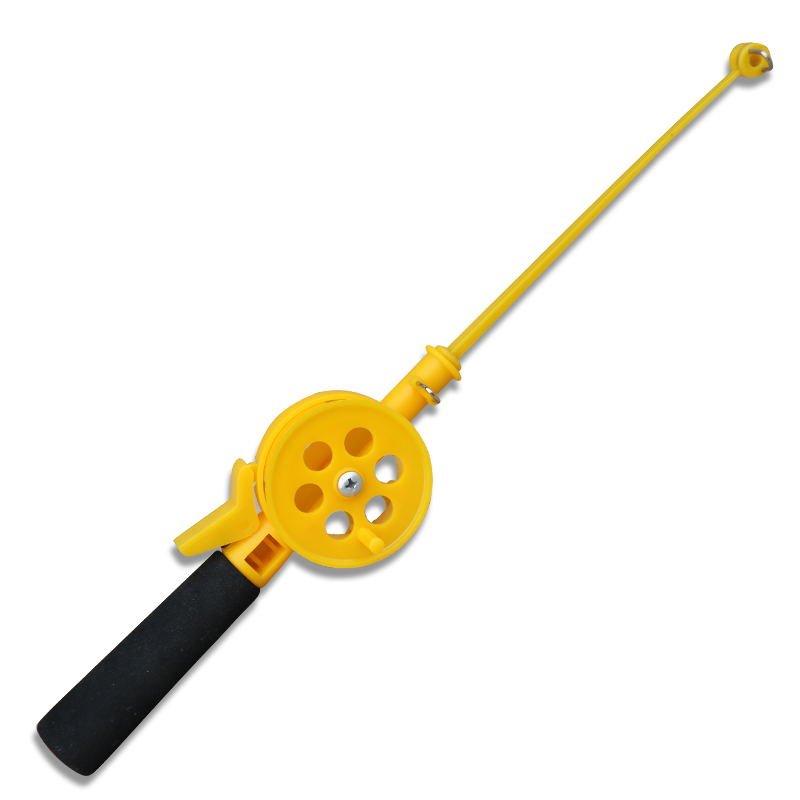 pesca fishing pole Plastic mini fishing rod for winter fishing
